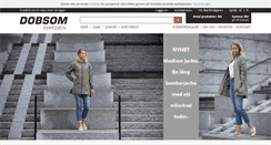 Desktop Screenshot of dobsom.se